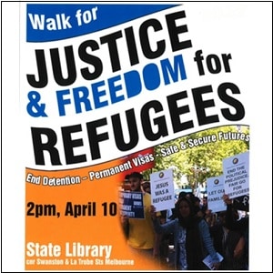 WALK for Justice & Freedom for Refugees – Sunday 10 April 2022